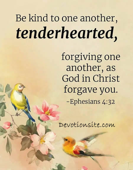 Daily Bible Verse:- Ephesians 4:32